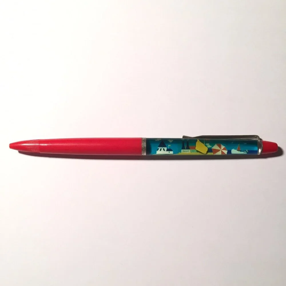 Bornholm Denmark Floaty Pen Souvenir Promo Vacation Holiday Beach Island Vintage